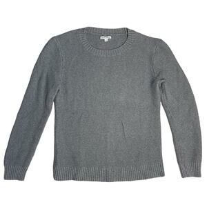 J. Crew Gray Crew Neck Sweater
